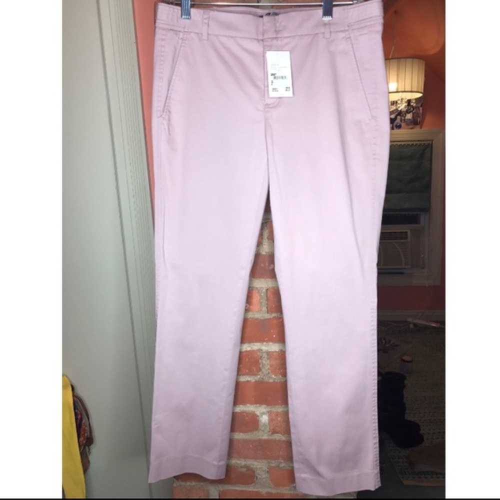 Vince Lavender Crop Trousers 4